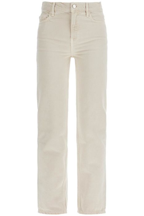 toteme jeans tapered smoke in cotone organico