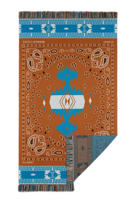 alanui jacquard bandana blanket