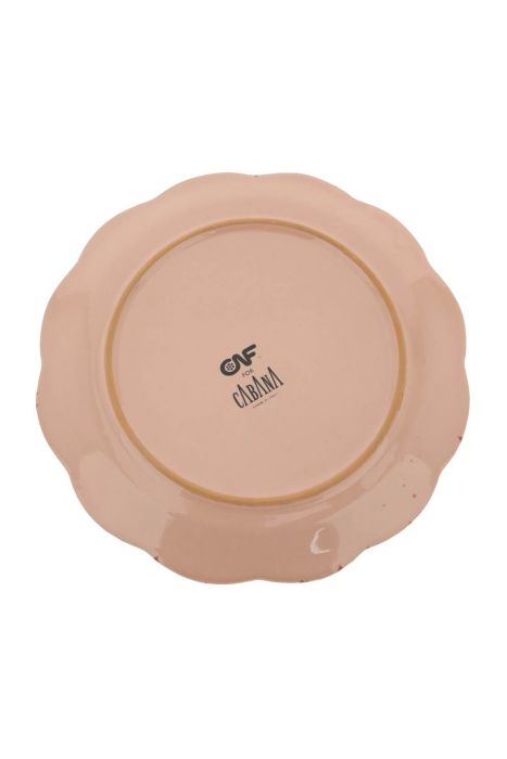 cabana speckled dessert plate
