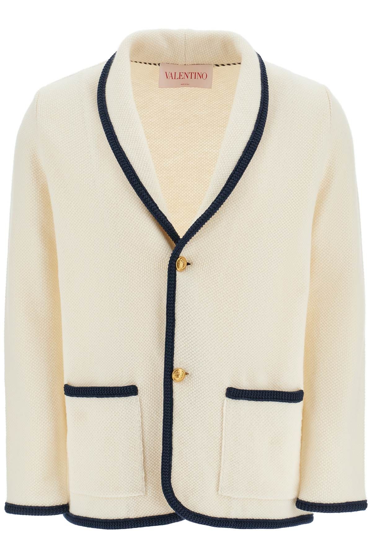 VALENTINO GARAVANI - Jumper Toute la V jacquard | Leam Roma