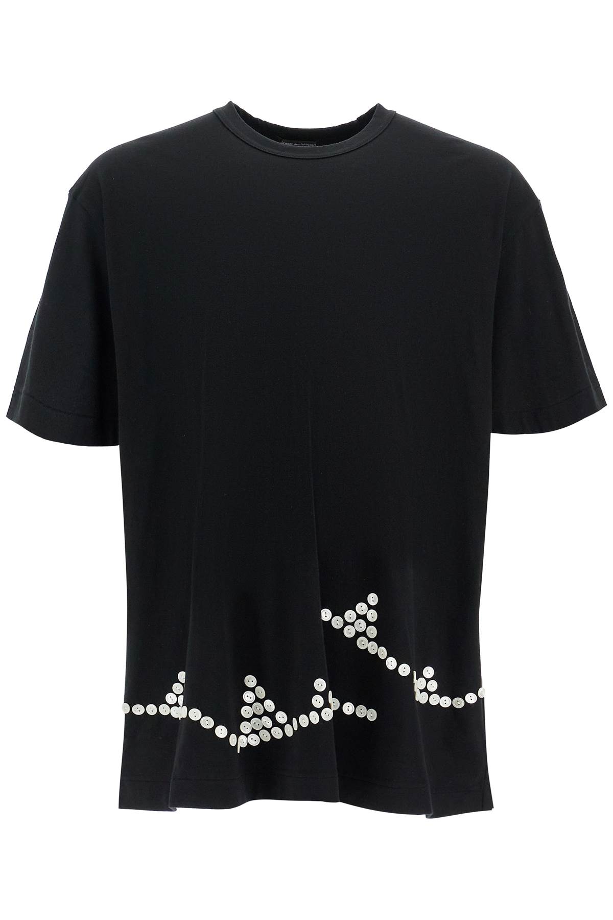 COMME DES GARCONS HOMME PLUS embroidered button-up t